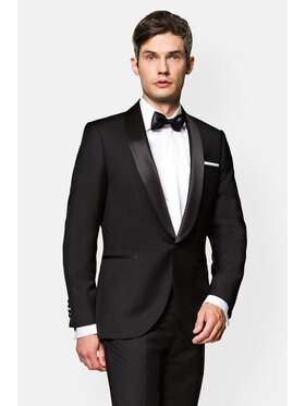 Lancerto Lancerto Szalik GA073122000018 Czarny Regular Fit