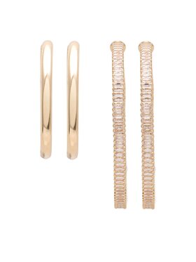 JENNY JENNY 2er-Set Ohrringe 1W9-004-AW23 Goldfarben