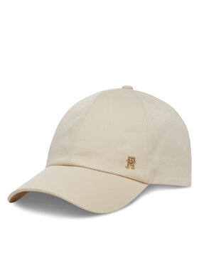 Tommy Hilfiger Tommy Hilfiger Kšiltovka Elevated Chic Soft Cap AW0AW17138 Écru
