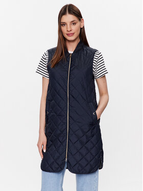 Geox Geox Gilet Asheely W3520N-T2973 F1624 Blu scuro Regular Fit