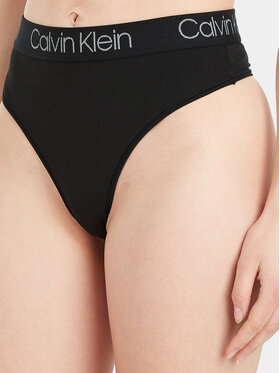 Calvin Klein Underwear Tangice 000QD3754E Črna