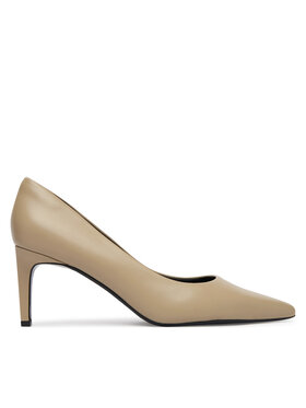 Calvin Klein Calvin Klein Čevlji z visoko peto Ess Stiletto 70 HW0HW02607 Bež