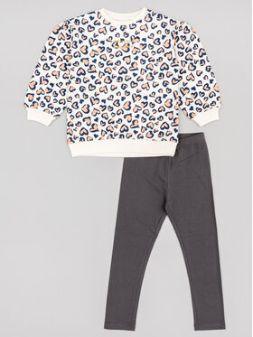 Zippy Zippy Set bluză și leggings ZKGAP0601 23009 Bej Regular Fit