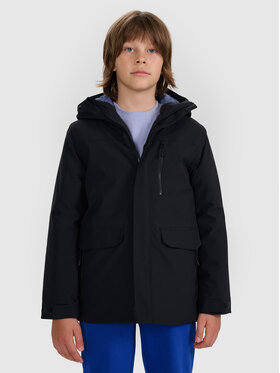 4F 4F Kurtka przejściowa OUTERWEAR Czarny Regular Fit