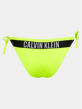 Calvin Klein Swimwear Spodnji Del Bikini KW0KW02508 Zelena