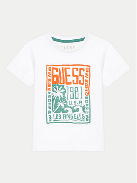 Guess Guess T-Shirt N5GI16 K8HM4 Weiß Regular Fit