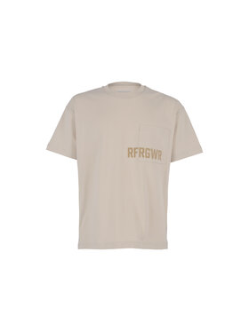 RefrigiWear RefrigiWear T-shirt T63700-A00081 Beige Regular Fit