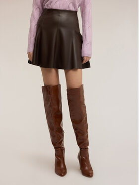 Motivi Motivi Minigonna 1045Q001215N032 Marrone A-Line Fit