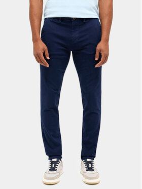 Mustang Mustang Παντελόνι chino Daytona 1014885 Σκούρο μπλε Regular Fit