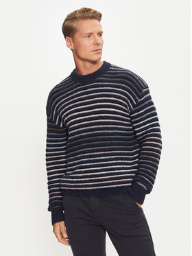 BOSS Boss Sweater 50523580 Sötétkék Regular Fit