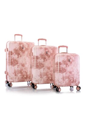 Heys Heys Komplet walizek 314314 Różowy