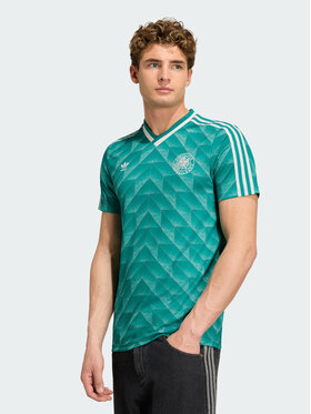 adidas adidas Koszulka techniczna 165218 Zielony Slim Fit
