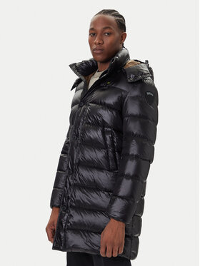 Blauer Blauer Kurtka puchowa 25WBLUK03147 Czarny Regular Fit