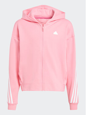adidas adidas Світшот Future Icons 3-Stripes IM0086 Рожевий Loose Fit