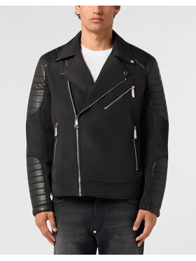 PHILIPP PLEIN PHILIPP PLEIN Ramoneska 31474 Czarny Regular Fit