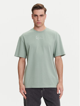 Karl Kani Karl Kani Marškinėliai Small Signature Essential PD00008142 Žalia Relaxed Fit