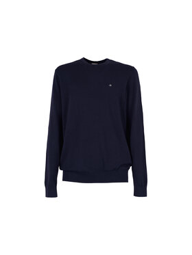 Calvin Klein Calvin Klein Sweter K10K113549CHW Niebieski Regular Fit