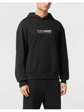 Plein Sport Plein Sport Bluza 24425 Czarny Regular Fit
