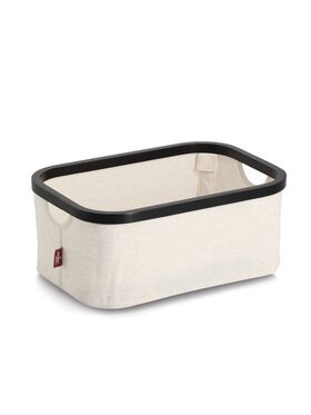 MIAhome MIAhome Kosz tekstylny składany 38x26x16 cm COMPLESSA-2 Beżowy