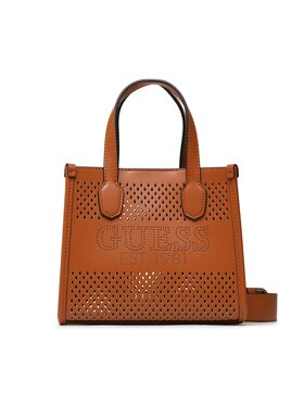 Guess Guess Τσάντα Katey Perf (WH) Mini Bags HWWH87 69760 Καφέ