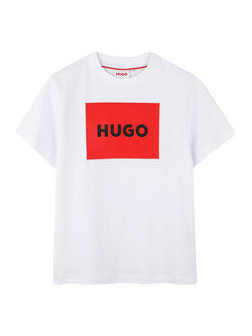 HUGO HUGO Футболка G00334 D Білий Regular Fit