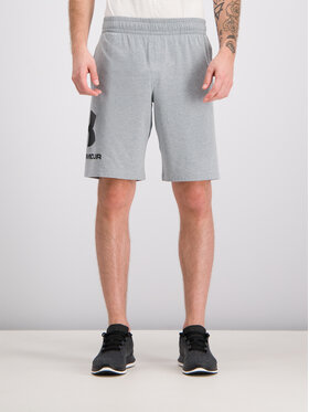 Under Armour Under Armour Szorty sportowe UA Sportstyle Cotton Graphic 1329300 Szary Regular Fit