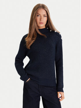 Morgan Morgan Rollkragenpullover 232-MSTORI Dunkelblau Regular Fit