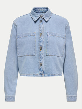 JDY JDY Teksajakk Marly 15338847 Sinine Oversize