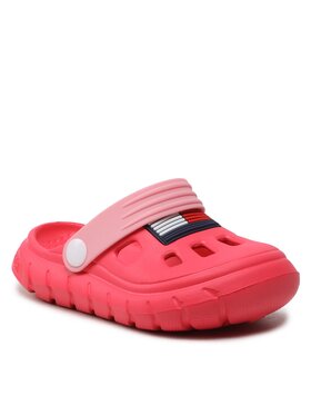 Tommy Hilfiger Natikače Flag Comfy Sandal T1A2-32780-0083 M Ružičasta