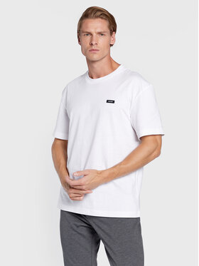 Calvin Klein Calvin Klein T-Shirt K10K110669 Biały Regular Fit