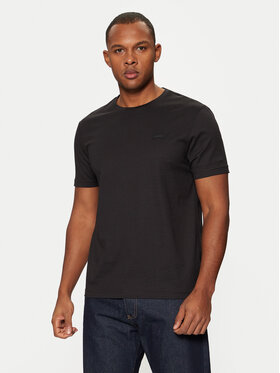 Calvin Klein Calvin Klein Tricou Smooth Cotton T-Shirt K10K112229 Negru Regular Fit