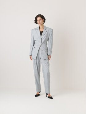 La Mania La Mania Sako CHAN Šedá Slim Fit