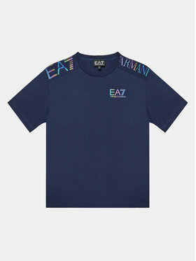 EA7 Emporio Armani EA7 Emporio Armani T-Shirt 6RBT62 BJ02Z 1554 Granatowy Regular Fit