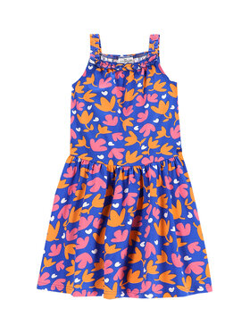 Coccodrillo Coccodrillo Letné šaty WC5129301FGK Modrá Regular Fit