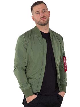 Alpha Industries Alpha Industries Kurtka bomber AI.191103-01-4XL Zielony Slim Fit