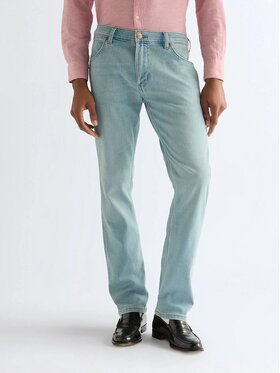 Wrangler Wrangler Jeansy GREENSBORO Niebieski Straight Leg