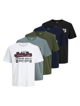 Jack&Jones Jack&Jones T-Shirt 28862 Kolorowy Comfort Fit