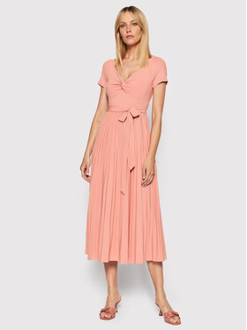 Guess Guess Φόρεμα κοκτέιλ WBGK86 WE6D1 Ροζ Regular Fit