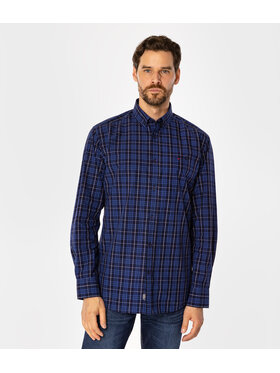 Lee Cooper Lee Cooper Koszula NEW TENBY Granatowy Comfort Fit