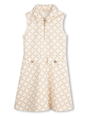 Michael Kors Michael Kors Každodenné šaty R30300 S Béžová Regular Fit