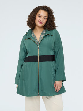 Fiorella Rubino Fiorella Rubino Cappotto invernale F061T001500N035 Verde A-Line Fit