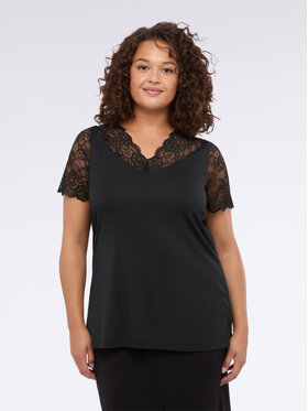 Fiorella Rubino Fiorella Rubino T-Shirt G008L008741N033 Czarny Regular Fit