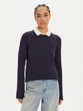Gant Gant Džemper 4804154 Tamnoplava Regular Fit