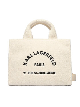 KARL LAGERFELD KARL LAGERFELD Kabelka A4W50013 Écru