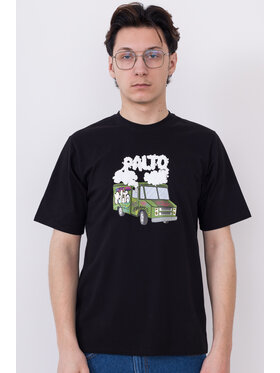 Palto Palto T-Shirt Hot Box Czarny Relaxed Fit