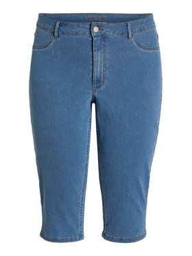 Evoked Vila Vila Jeans hlače 14085157 Modra Wide Leg