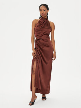 Gestuz Gestuz Nyári ruha Walery 10908960 Barna Relaxed Fit