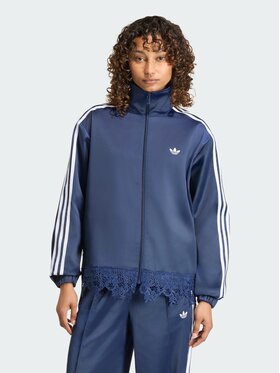 adidas adidas Kurtka bomber 168530 Niebieski jasny Loose Fit