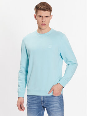Boss Boss Bluza 50468443 Niebieski Relaxed Fit