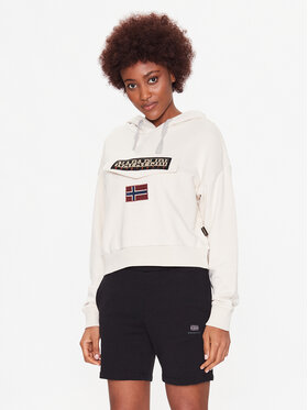 Napapijri Napapijri Суитшърт Burgee NP0A4H8F Бежов Loose Fit